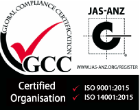 Global Compliance Certification (GCC) Certified Organisations ISO9001:2015 ISO14001:2015